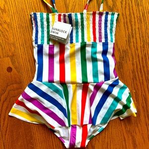 NWT Hanna Andersson swimsuit size 130/8